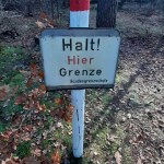Grenzschild